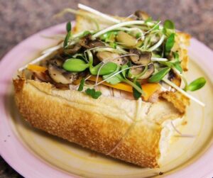 Brote microgreen de arugula rucula mazatlán durango méxico restaurantes chefs rabano sandia gourmet