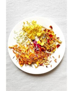 Cempasuchil flor comestible mazatlan durango méxico Microgreen brotes restaurantes gourmet cefs consume local rabano sandia valgreens